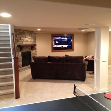 Basement great room