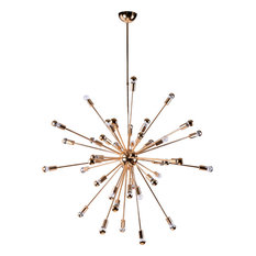 Sparkly Pendant Lighting Houzz Fine Mod Imports Spark Hanging Chandelier 39