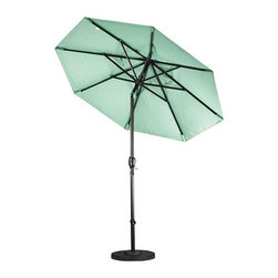 California Umbrella 7.5 Foot Push Tilt Market Umbrella - Outdoor Umbrellas