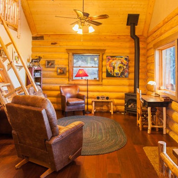 Casita Log Cabin in the Sangre de Cristos