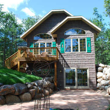 Fieldstone Boulder Wall