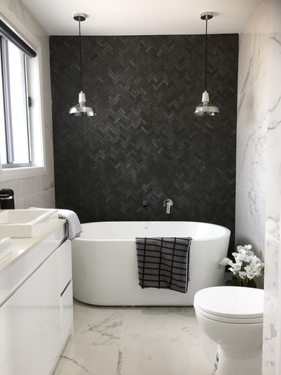 Contemporary Bathroom by Abruzzo Ceramics