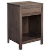 27 in. Nightstand in Brown