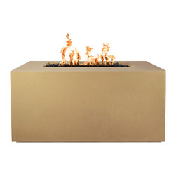 The Outdoor Plus - Pismo Firepit, Brown, 48" - Fire Pits