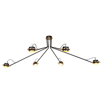Modern Kori 6 Light Ceiling Lamp
