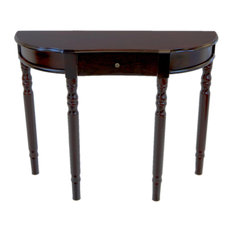 Gillian Console Tables Houzz Megahome Entry Way Console Table Espresso Tables