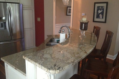 Minimalist kitchen photo in Other
