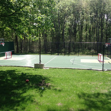 Custom Backyard Basketball Courts in Essex