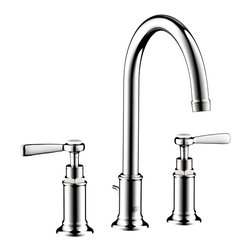 AXOR Montreux Widespread Faucet with Lever Handles - Bathroom Sink Faucets