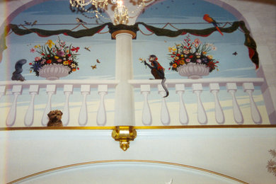 Inspiration for a timeless entryway remodel in Denver