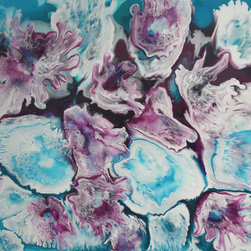Living In Rock Pools by Annette Spinks - Mixed Media Art