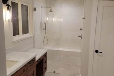 Example of a trendy bathroom design in Other