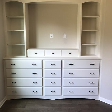 built in dresser