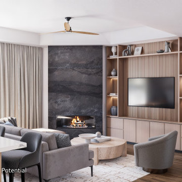 Rendering, Livingroom