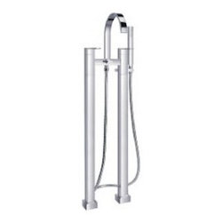 Isenberg Serie 160 Free Standing Floor Mounted Mixer Tub Filler w/Hand Shower 16 - Bath Products