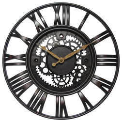 Industrial Wall Clocks by Infinity Instruments, Ltd.