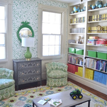 A Colorful Spring Playroom