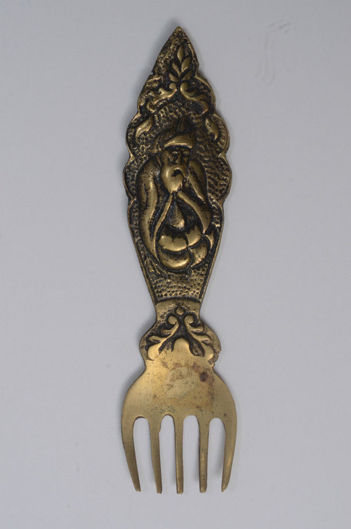 Age of this antique brass fork?