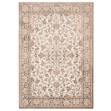 Safavieh Noble Collection NBL659 Rug, Brown/Cream, 2'7" X 4'