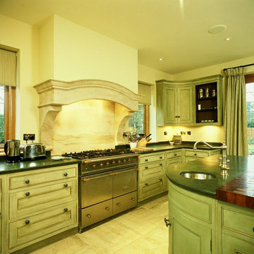 French Worldwide Traditional Hand Painted Kitchen