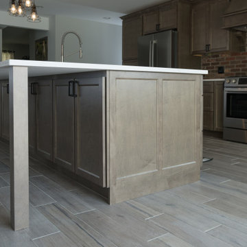 Modern Meets Rustic Kitchen Design