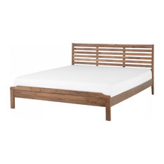 Carnac Bed Frame, Brown, Super King