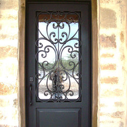 Milan Wrought Iron Door - Front Doors