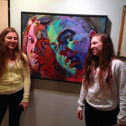 when a human meets their portrait - Paintings