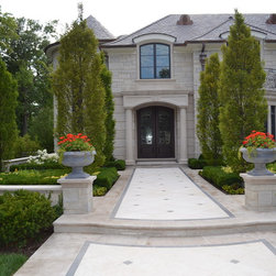 Solid Stone Planters and Urns - Garden Statues And Yard Art