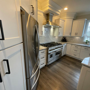 2022 US Cabinet Deport Before & After Kitchen Of The Year