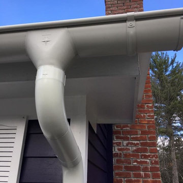 Painted Steel Gutter System