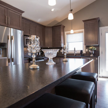 1543 sq/ft Modified Bi-level, 3 bedrooms, 2 ½ baths