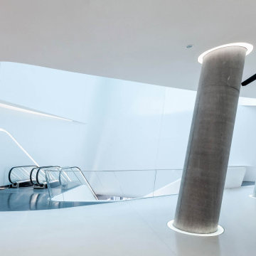 Interiors for Generali Office Tower (working with Zaha Hadid Architects)