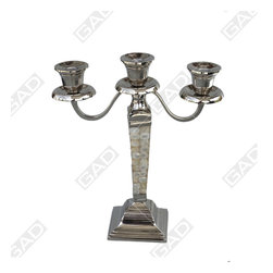 3 LIGHTS CANDLE STAND - Candle Holders & Candelabra