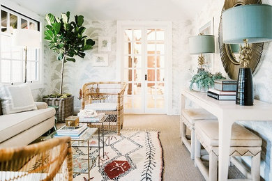 Inspiration for an eclectic sunroom remodel in San Francisco