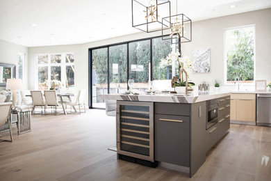 Example of a kitchen design in Los Angeles
