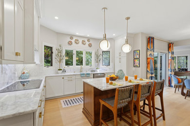 Inspiration for a transitional kitchen remodel in DC Metro