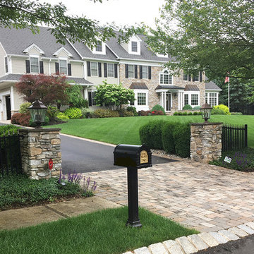 Natural Stone Hardscaping project