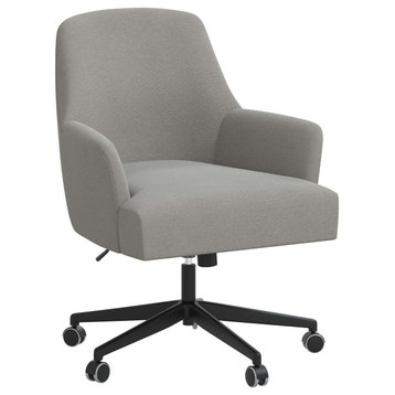 Office Chair, Linen Gray