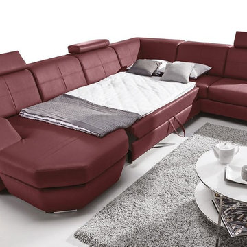 European modern sleeper sectional sofa FORTA