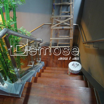 Nanhai Exhibition staircase and railing engineering