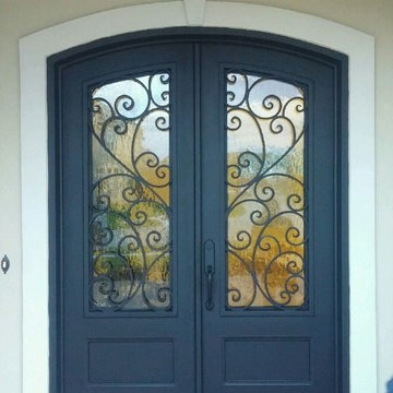 Eyebrow Iron Doors