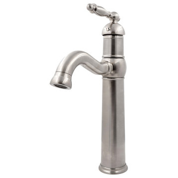 Madison Traditional Vessel Faucet, Brushed Nickel