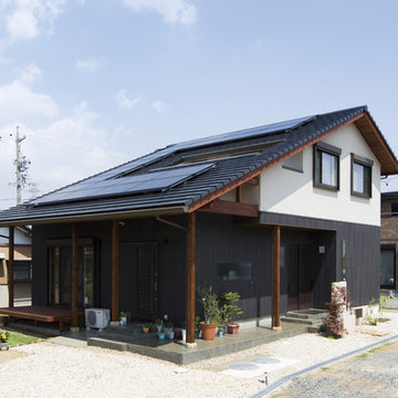 大屋根の家