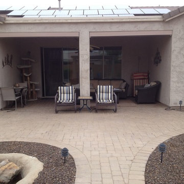 Partial Shade Patio Cover - Before Photo