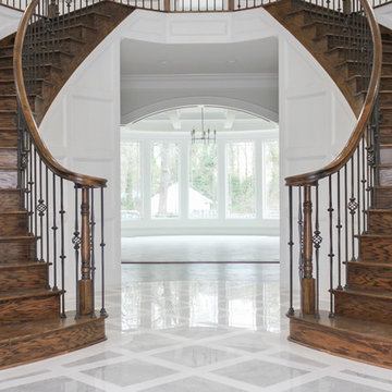 Project #51 | Twin Curved Staircase