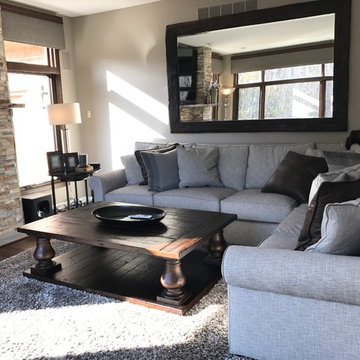 Barnwood mirror