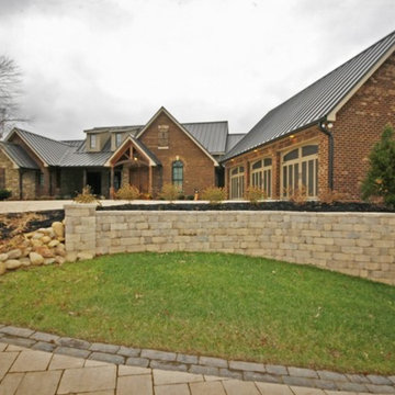 Lake Home with Timber Frame Components