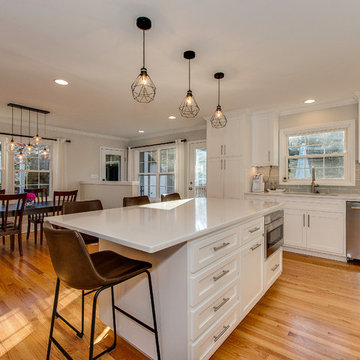 Split level home remodel