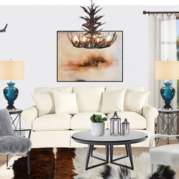 A country living room - Free Interior Custom Design
